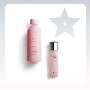 NIB Dior VIP 2022 Pink Water Bottle Capture Totale Intensive Essence Lotion Set